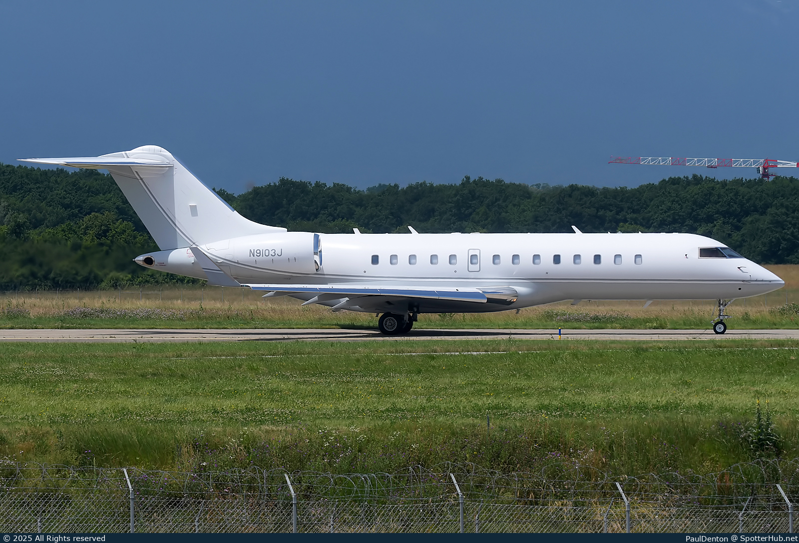 Photo of N9103J - Bombardier Global Express operated by Planet Nine Private Air