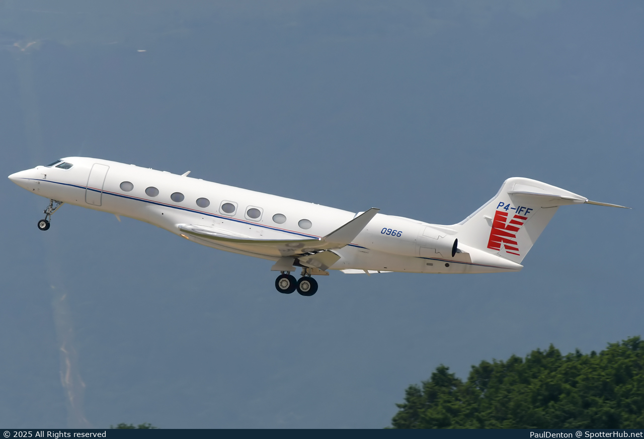 Photo of P4-IFF - Gulfstream G650 operated by Amber Aviation