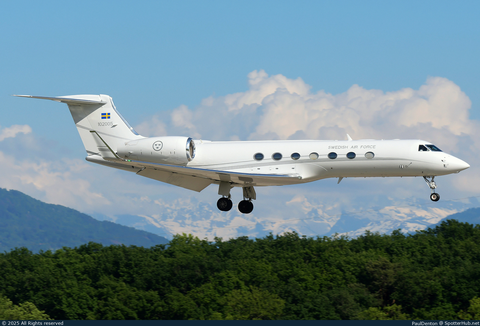 Photo of 102005 - Gulfstream Tp102D [GV-SP] operated by Swedish Air Force