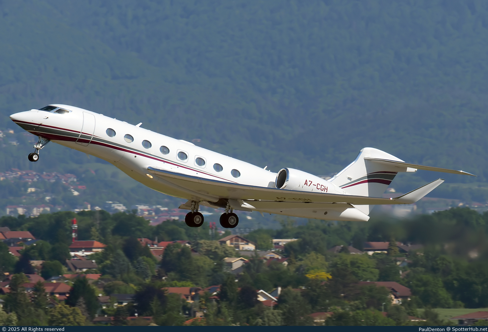 Photo of A7-CGH - Gulfstream G650ER operated by Qatar Executive