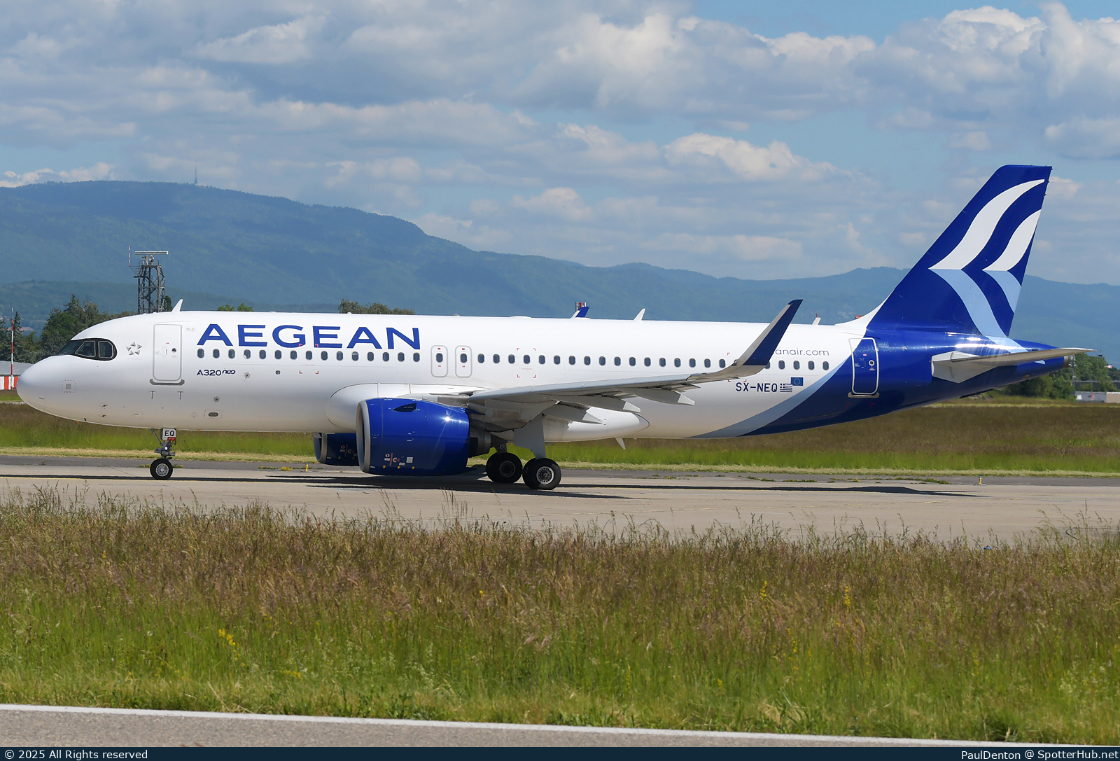 Photo of SX-NEQ - Airbus A320-271N operated by Aegean Airlines