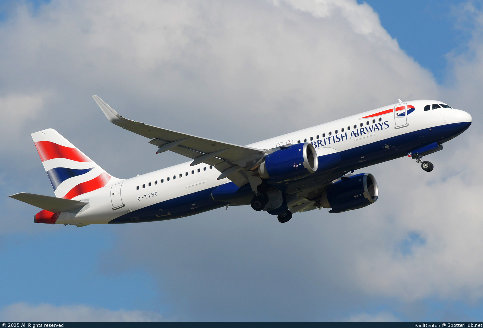 Photo of G-TTSC - Airbus A320-251N operated by British Airways