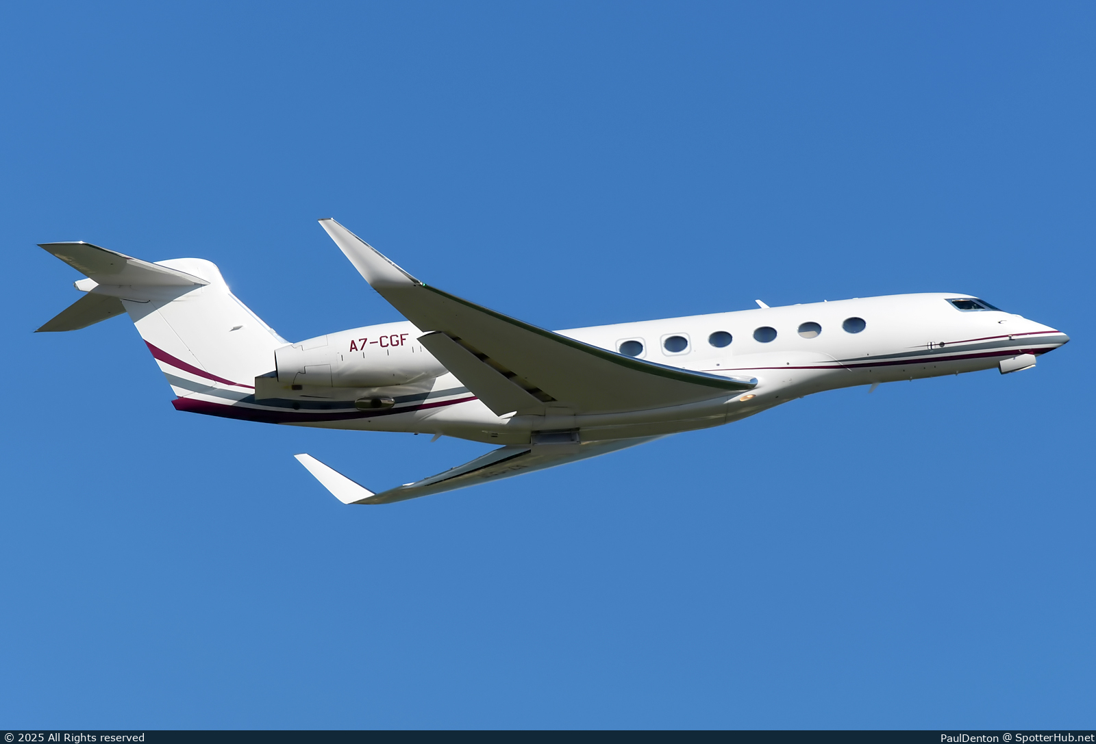 Photo of A7-CGF - Gulfstream G650ER operated by Qatar Executive