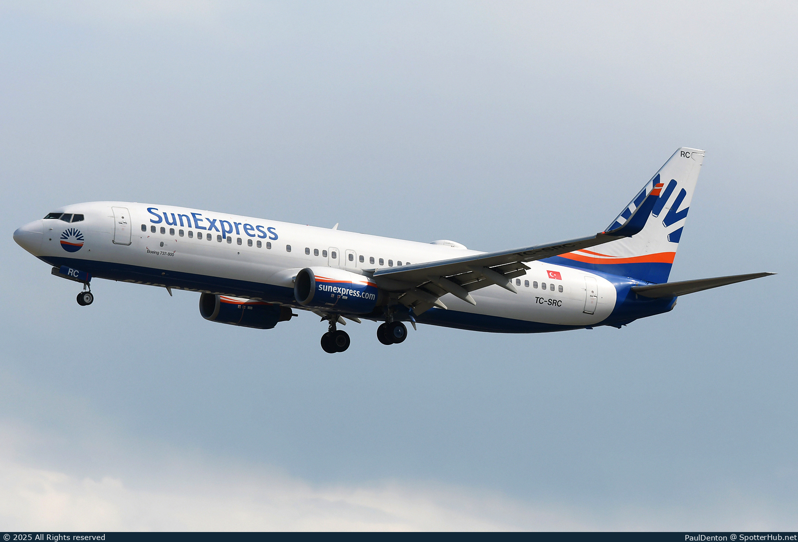 Photo of TC-SRC - Boeing 737-8JP operated by SunExpress