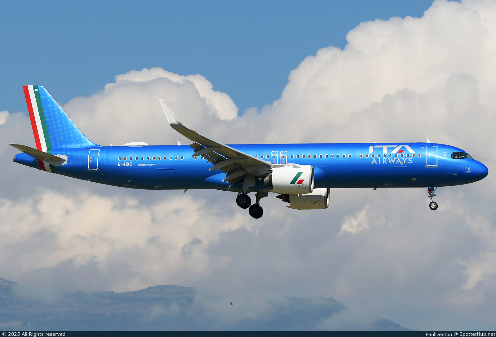 Photo of EI-HXC - Airbus A321-271NX operated by ITA Airways