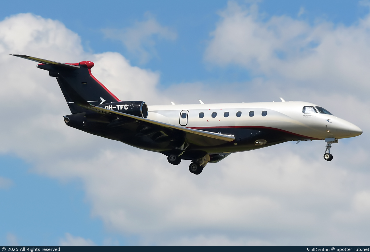 Photo of OH-TFC - Embraer Praetor 600 operated by Scanwings