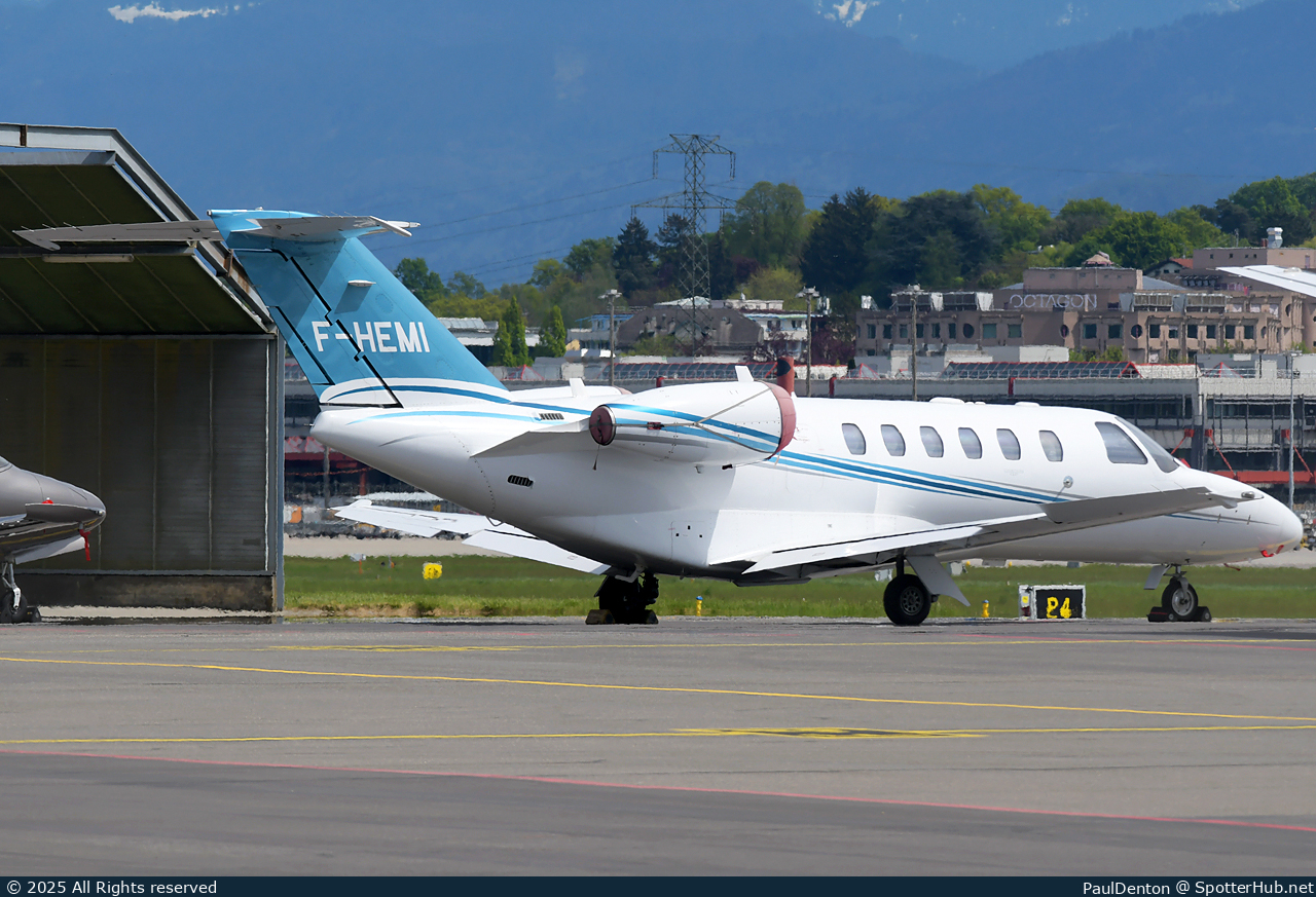 Photo of F-HEMI - Cessna 525A CitationJet CJ2+ operated by Valljet