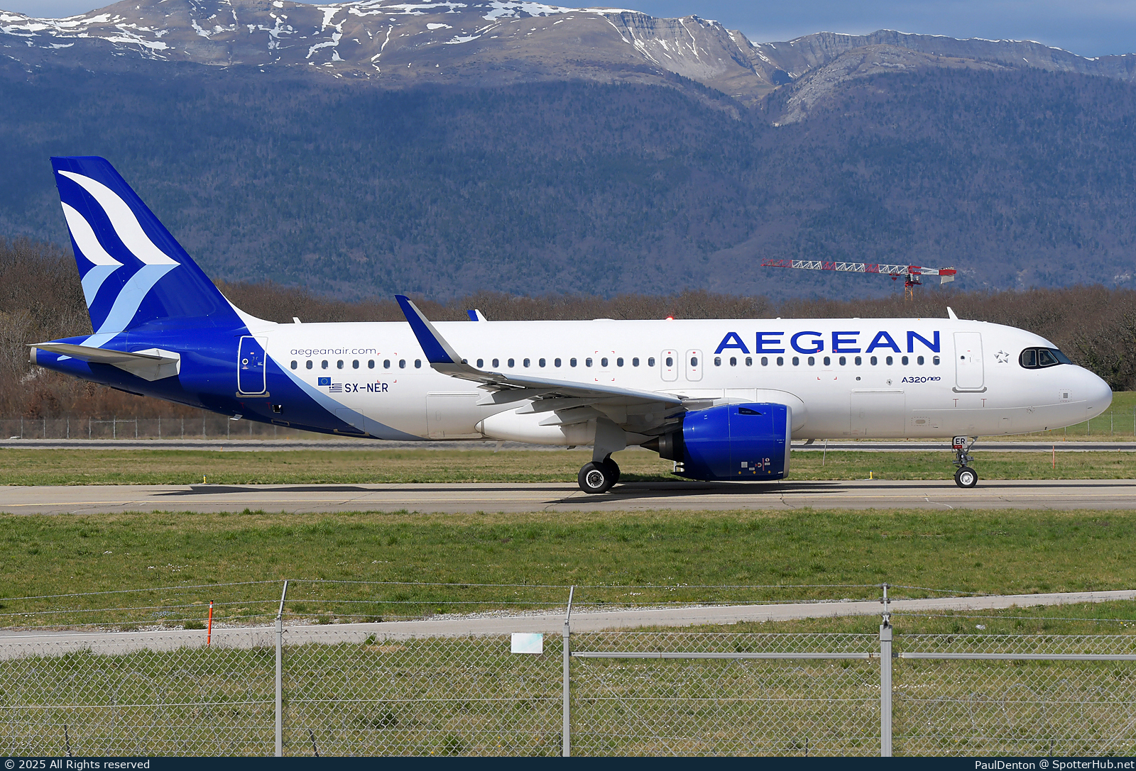 Photo of SX-NER - Airbus A320-271N operated by Aegean Airlines