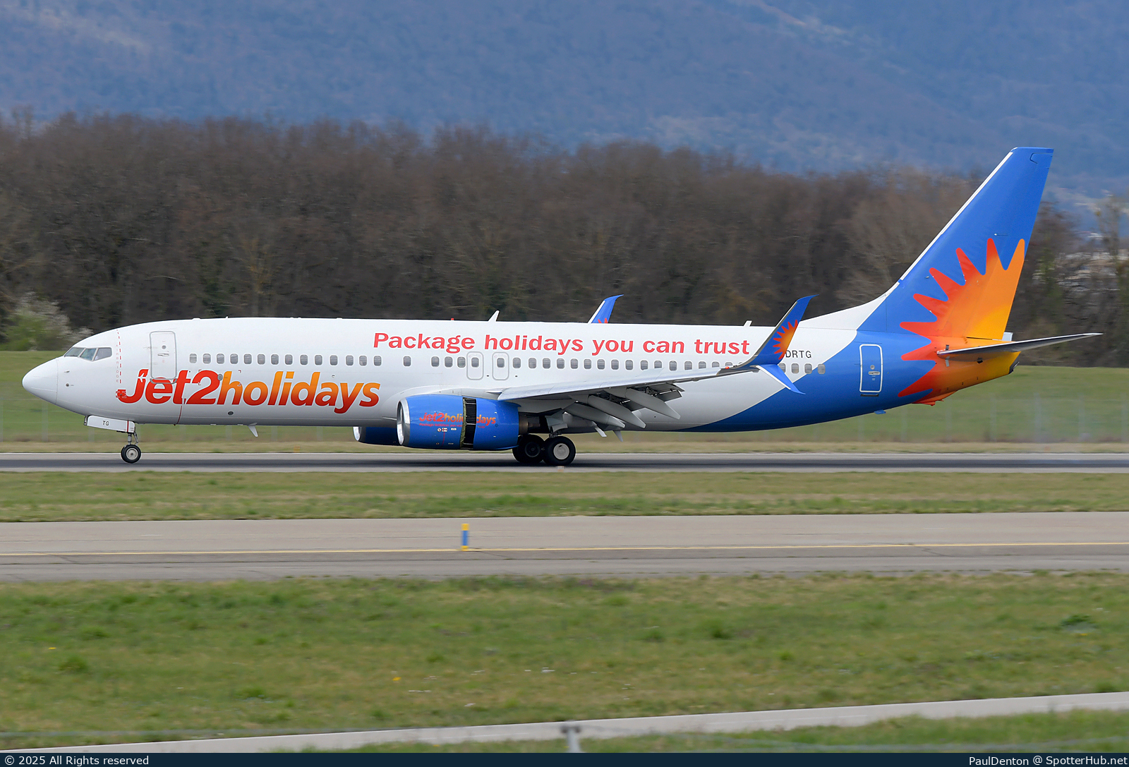 Photo of G-DRTG - Boeing 737-8BK operated by Jet2