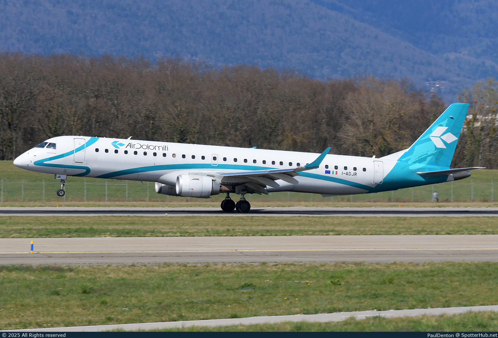 Photo of I-ADJR - Embraer ERJ-195LR operated by Air Dolomiti