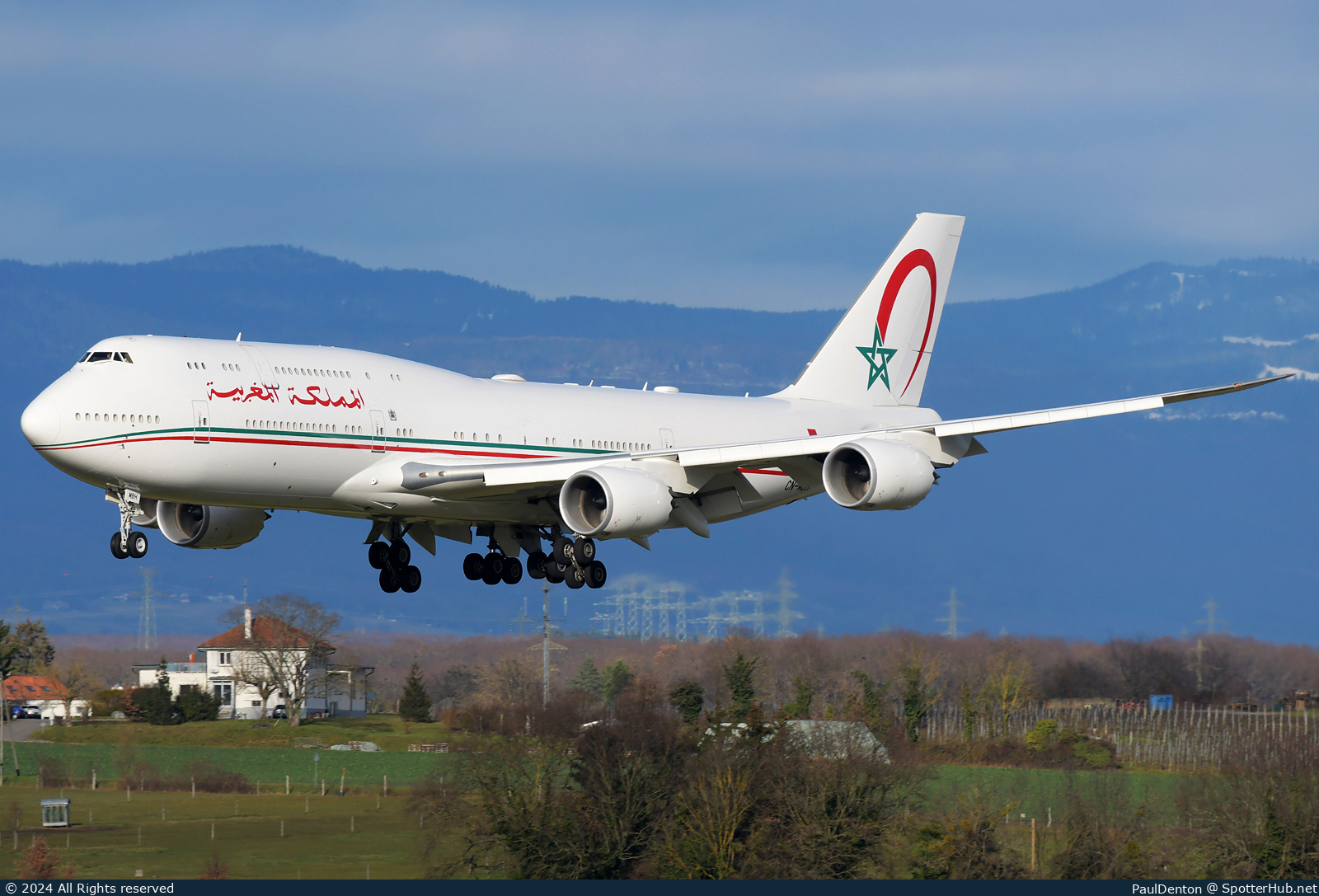 Photo of CN-MBH - Boeing 747-8Z5(BBJ) operated by Government of Morocco