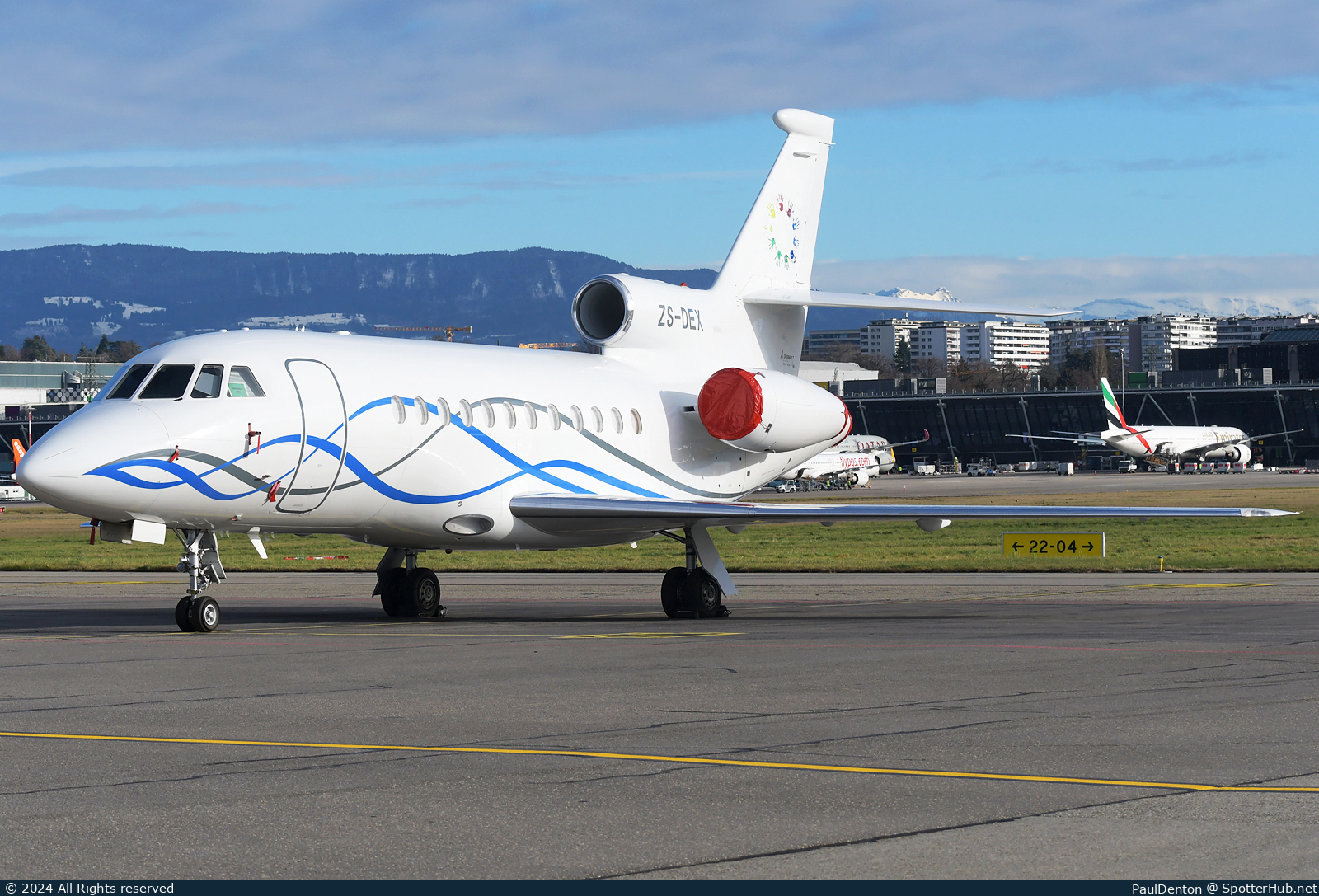 Photo of ZS-DEX - Dassault Falcon 900EX operated by Guardian Air