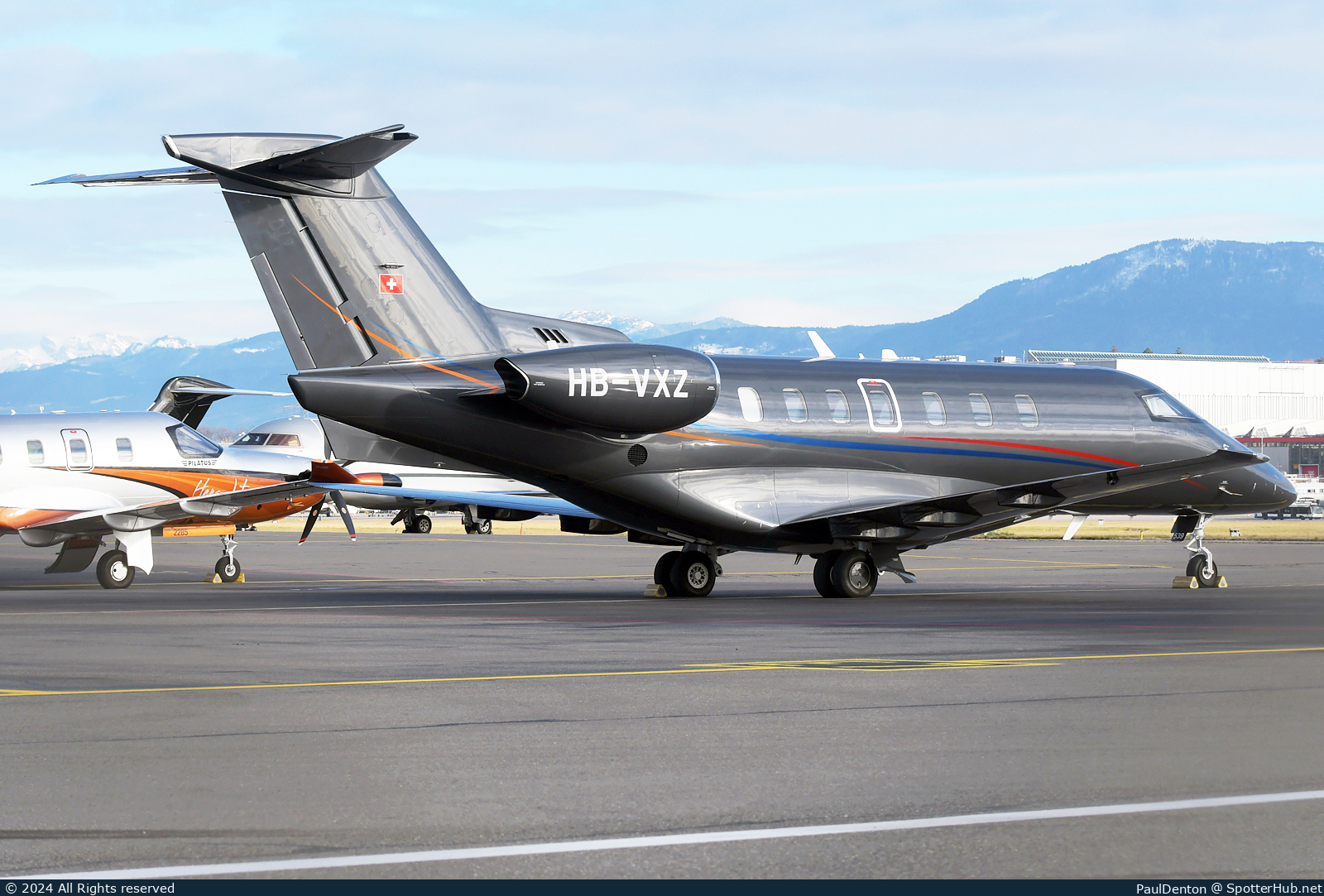 Photo of HB-VXZ - Pilatus PC-24 operated by ST.X Swiss