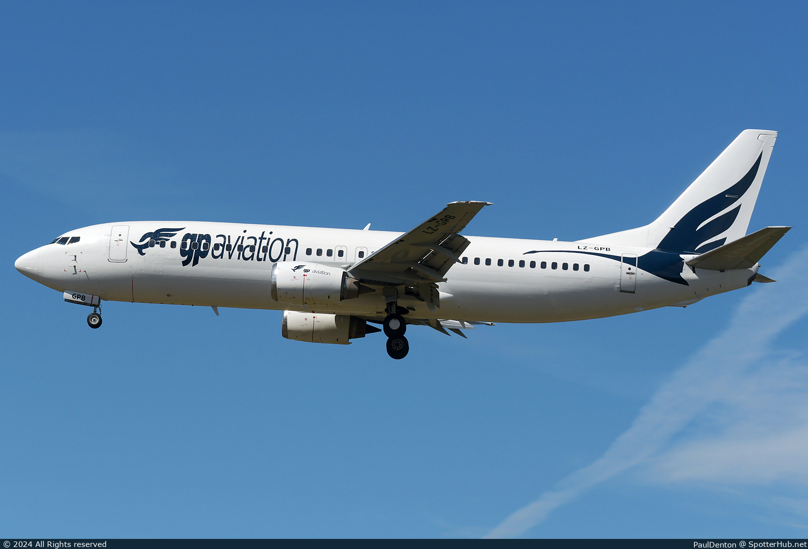 Photo of LZ-GPB - Boeing 737-405 operated by GP Aviation