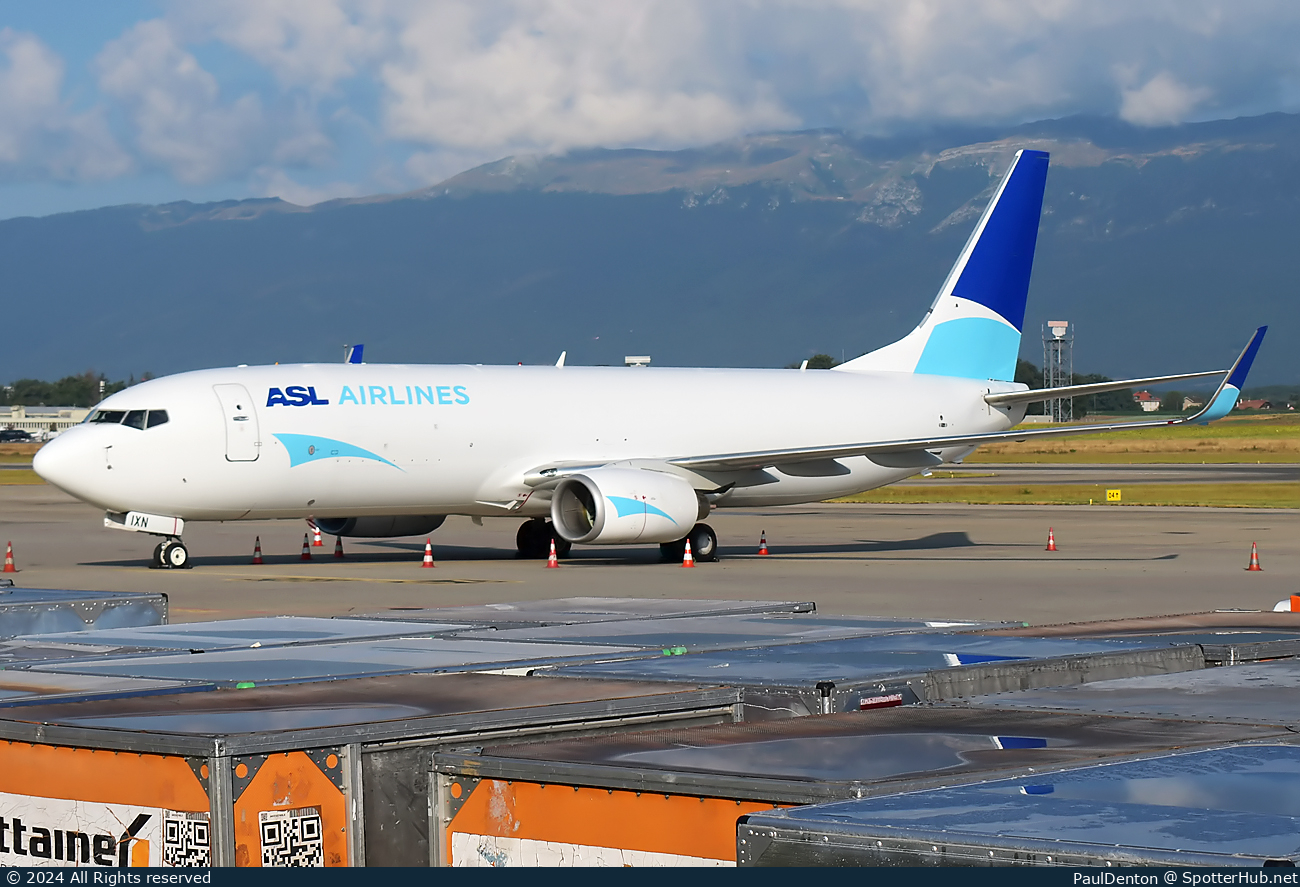 Photo of OE-IXN - Boeing 737-8EH(BCF) operated by ASL Airlines Belgium