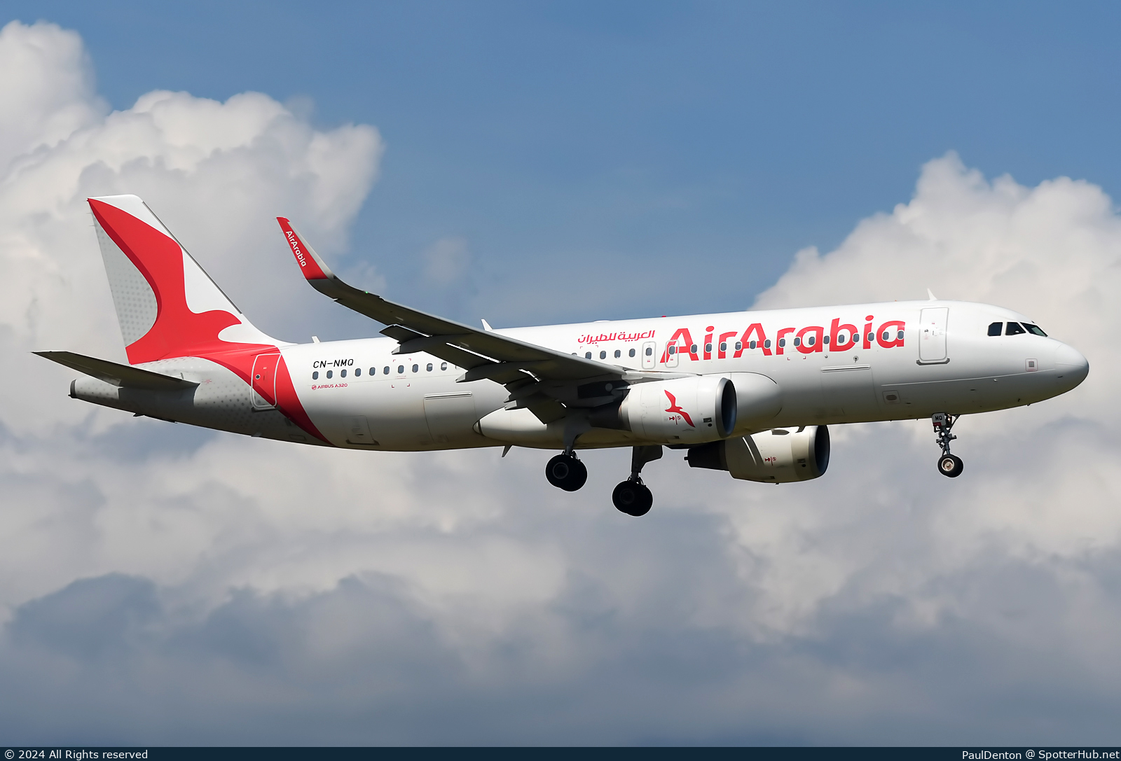 Photo of CN-NMQ - Airbus A320-214 operated by Air Arabia Maroc
