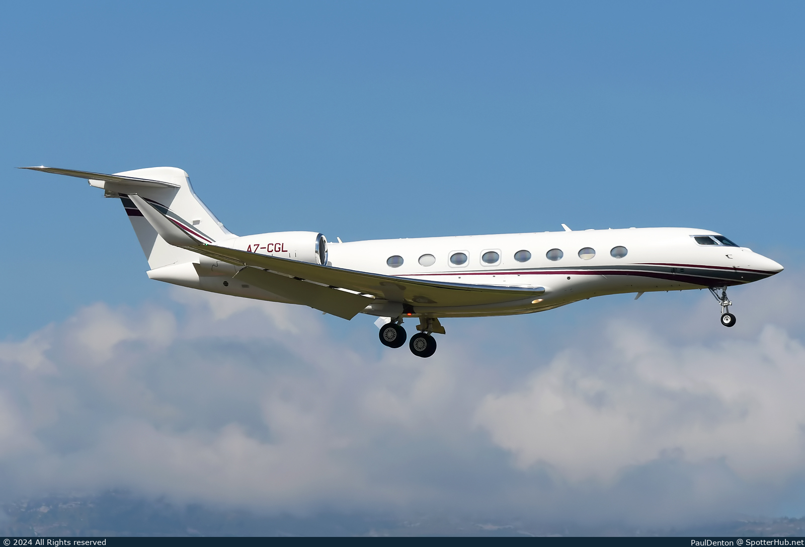 Photo of A7-CGL - Gulfstream G650ER operated by Qatar Executive