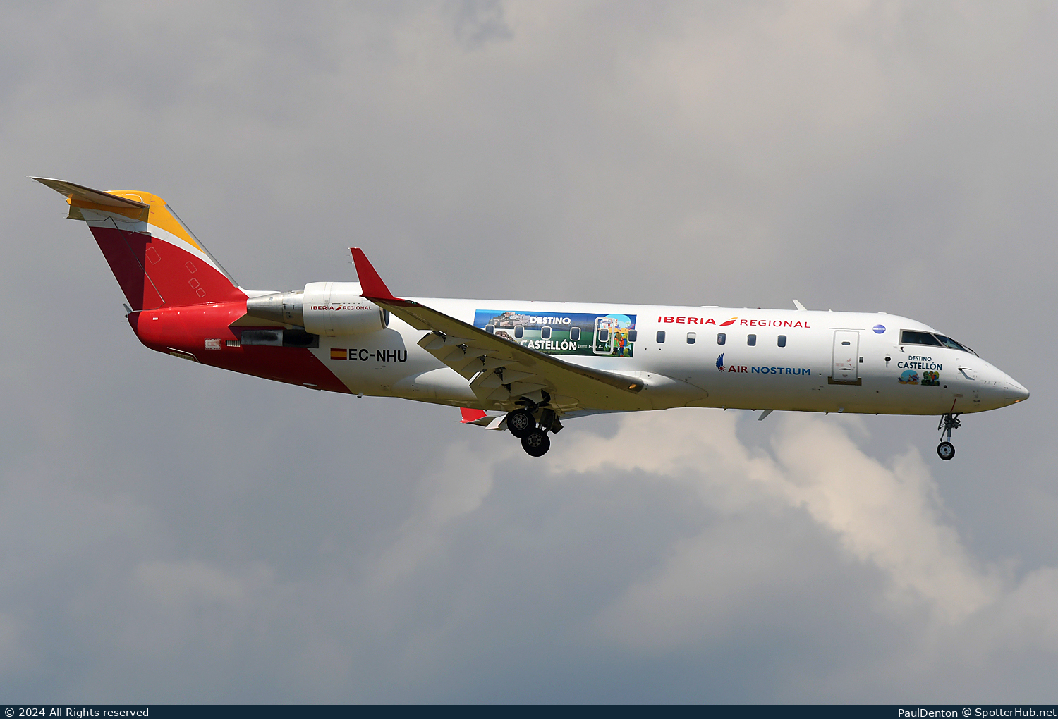 Photo of EC-NHU - Bombardier CRJ-200ER operated by Iberia Regional (opb Air Nostrum)