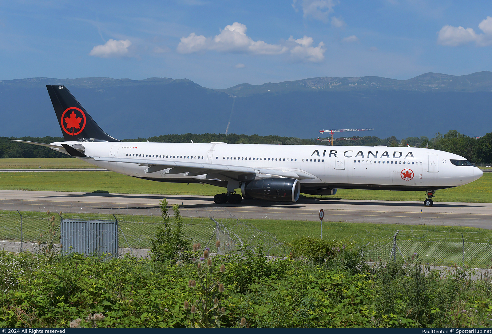 Photo of C-GEFA - Airbus A330-343 operated by Air Canada