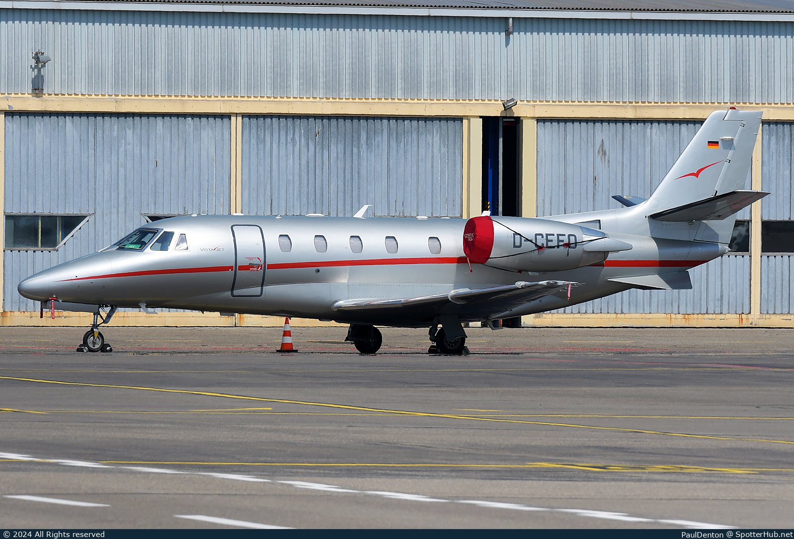 Photo of D-CEFO - Cessna 560XL Citation XLS+ operated by VistaJet Germany