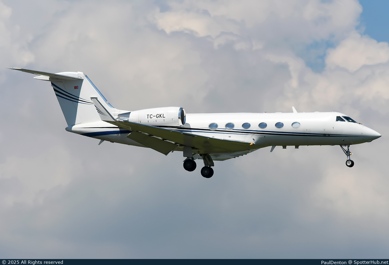 Photo of TC-GKL - Gulfstream GIV-SP operated by Genel Havacılık