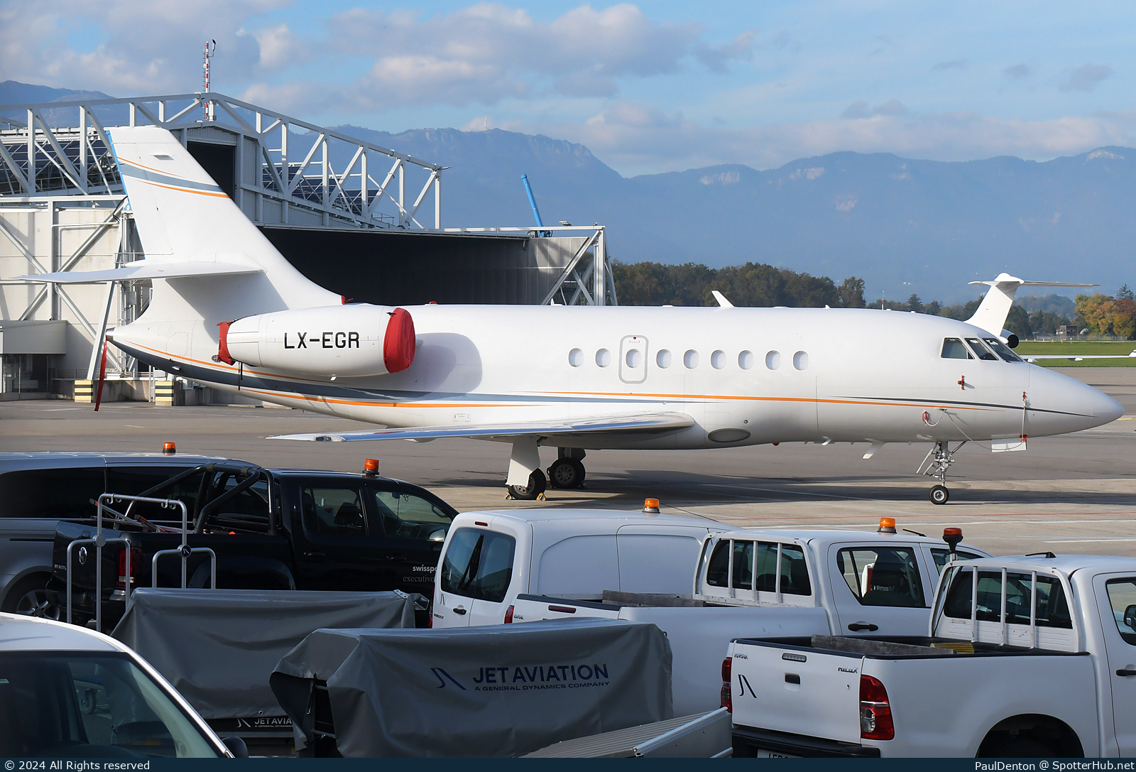 Photo of LX-EGR - Dassault Falcon 2000EX operated by Global Jet Luxembourg