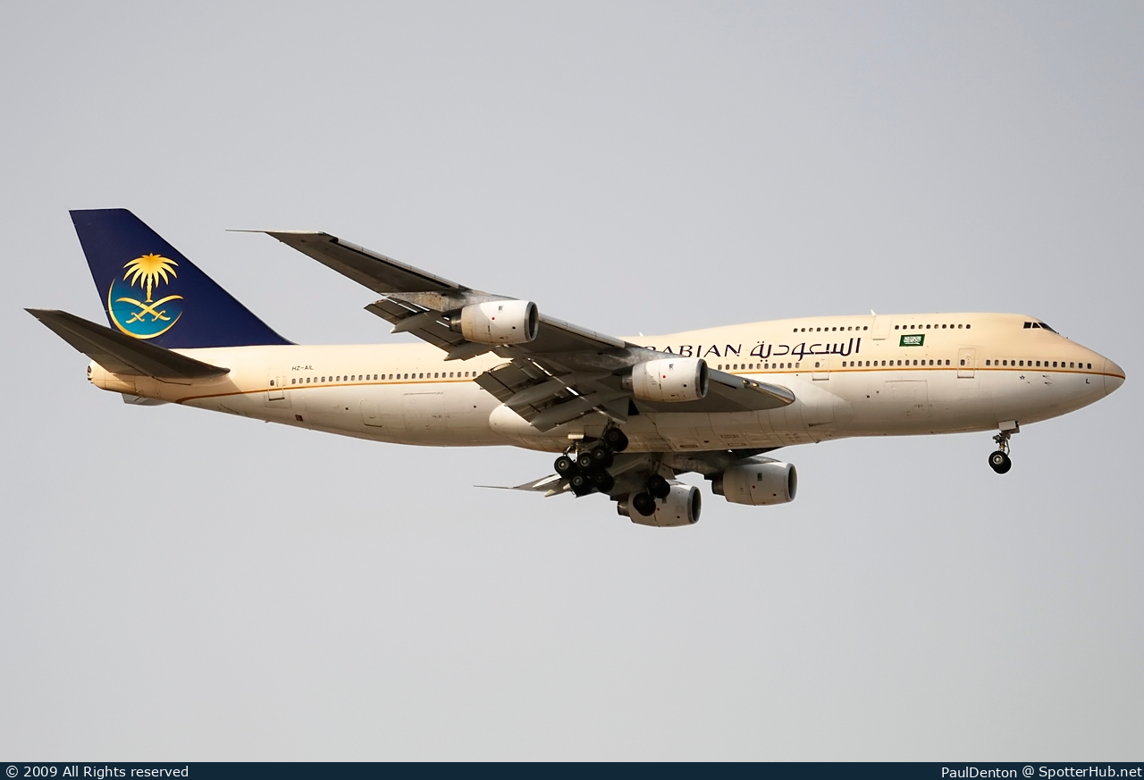 Photo of HZ-AIL - Boeing 747-368 operated by Saudi Arabian Airlines