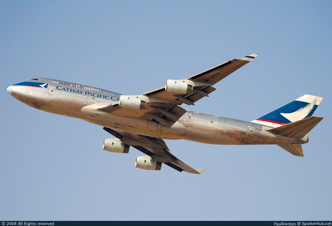 Photo of B-HUS - Boeing 747-444(BCF) operated by Cathay Pacific Cargo