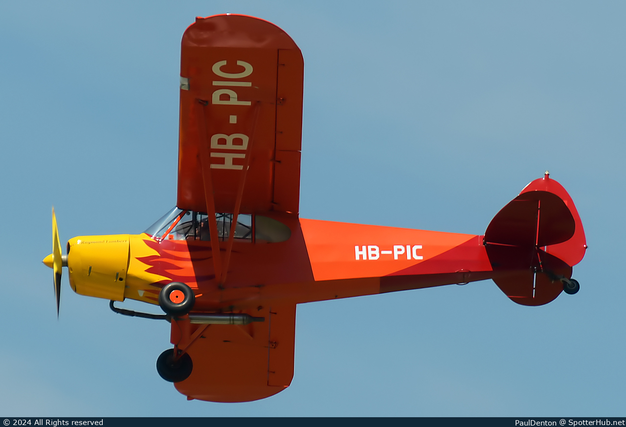 Photo of HB-PIC - Piper PA-18-180M Super Cub operated by Aéroclub de Genève