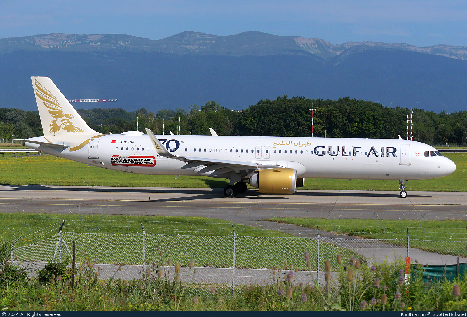 Photo of A9C-NF - Airbus A321-253NX operated by Gulf Air