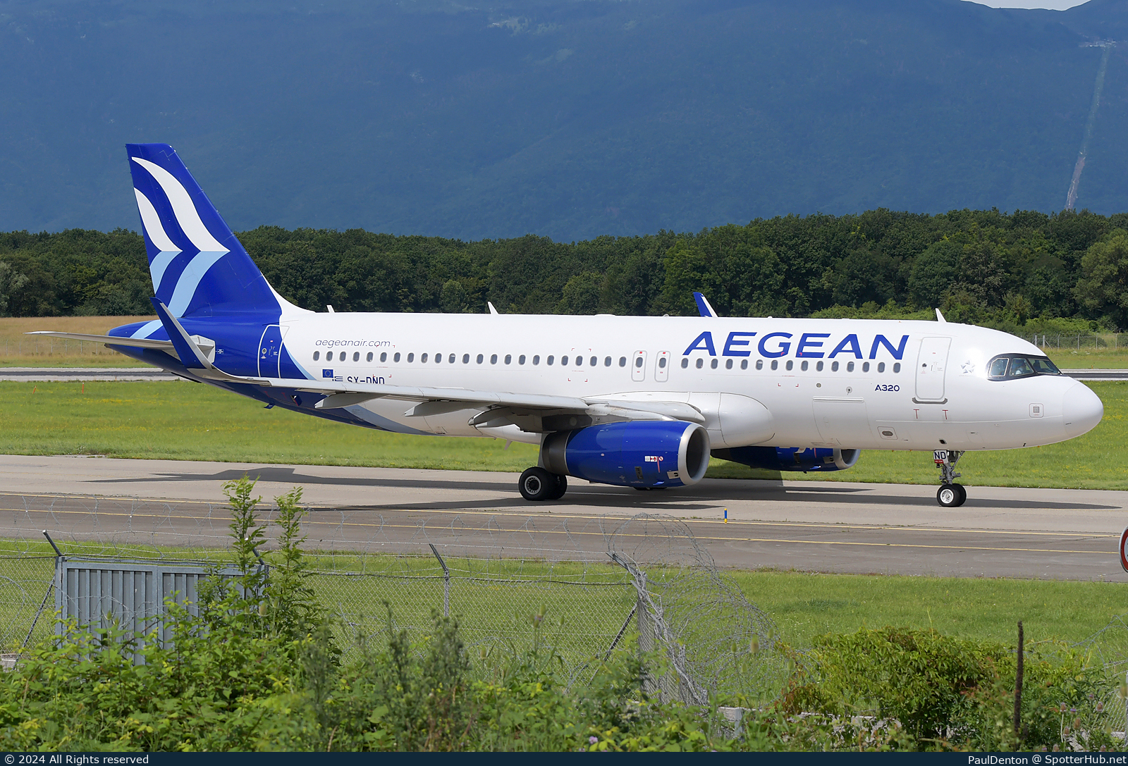 Photo of SX-DND - Airbus A320-232 operated by Aegean Airlines