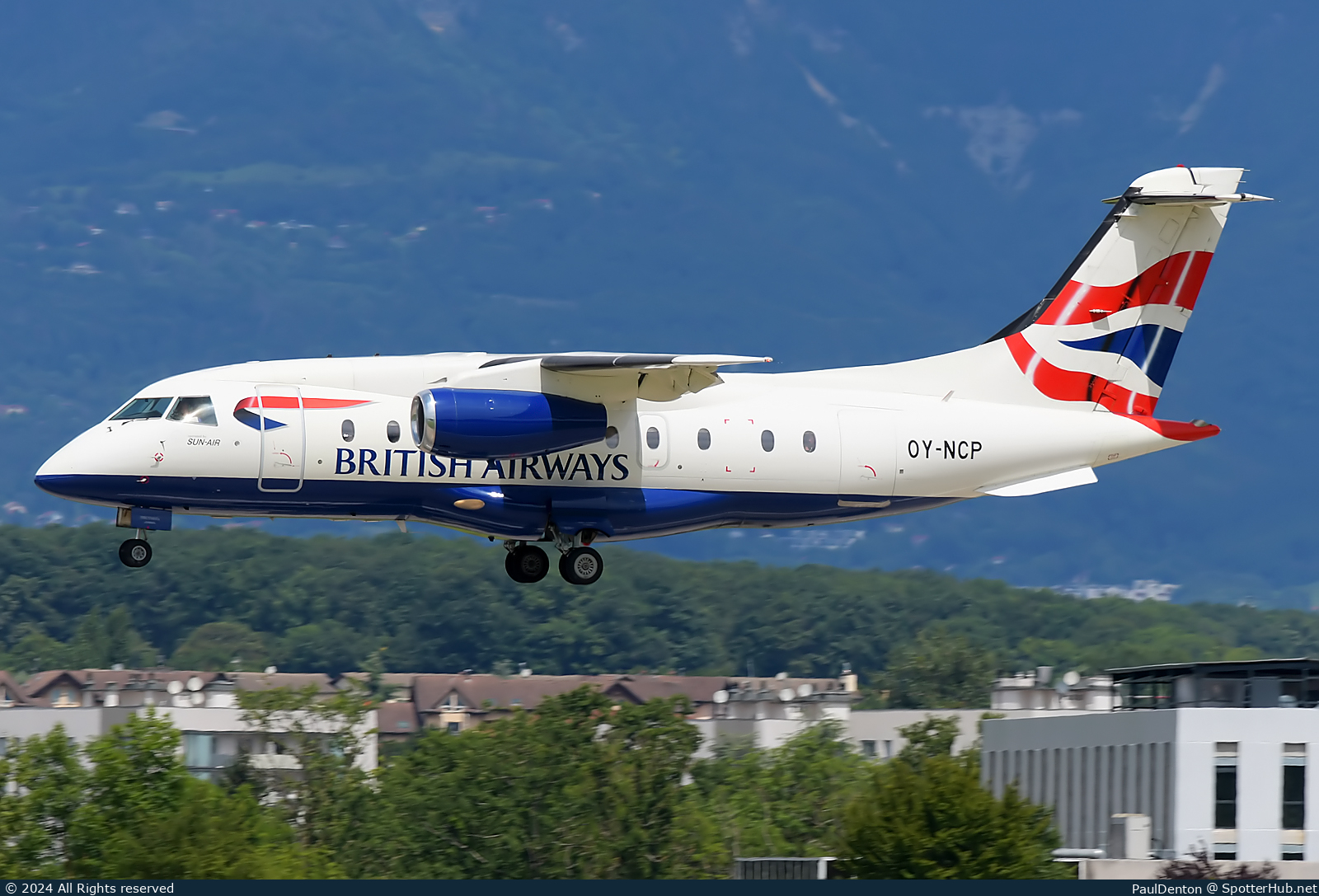 Photo of OY-NCP - Dornier 328-300 Jet operated by British Airways (opb Sun-Air of Scandinavia)