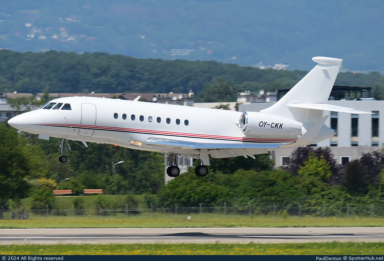 Photo of OY-CKK - Dassault Falcon 2000LXS operated by Blackbird Air Charter