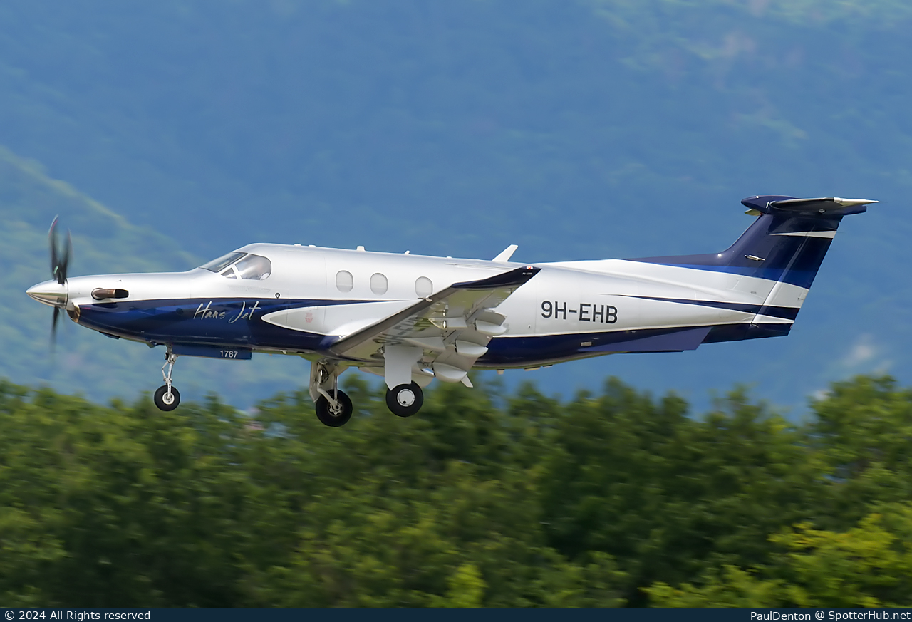 Photo of 9H-EHB - Pilatus PC-12 NG operated by Alliance Jet