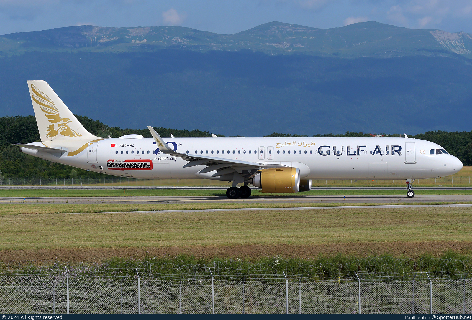 Photo of A9C-NC - Airbus A321-253NX operated by Gulf Air