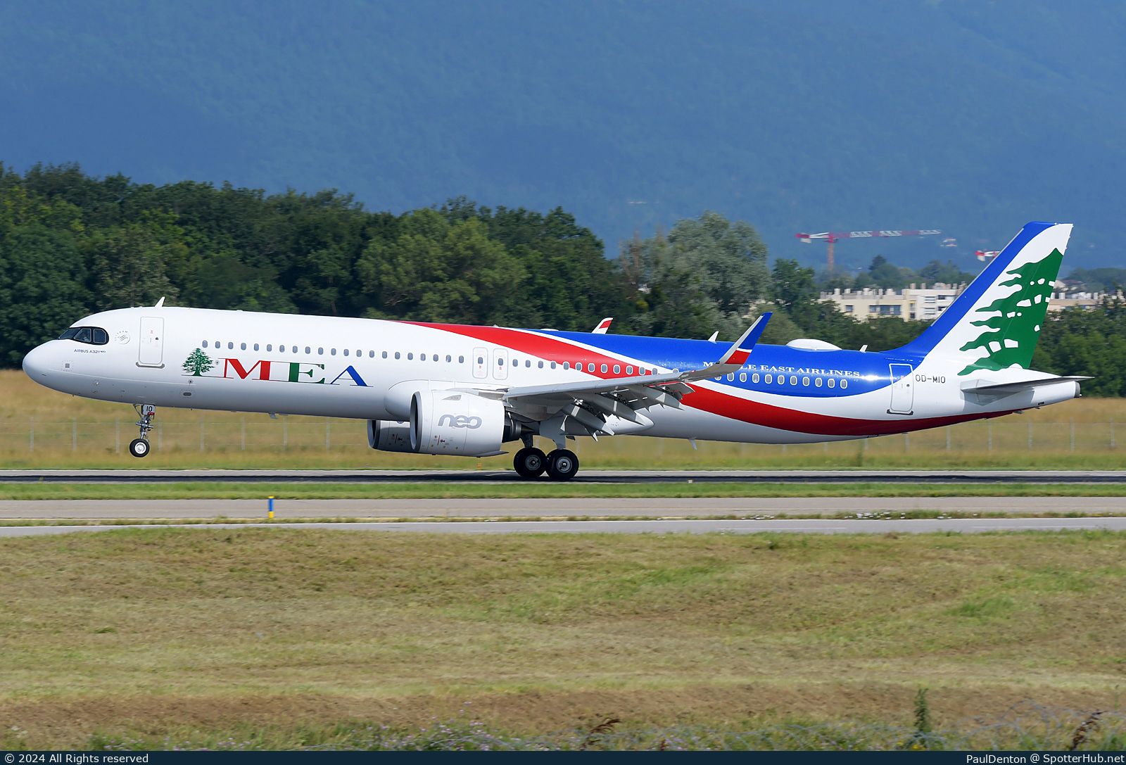 Photo of OD-M10 - Airbus A321-271NX operated by MEA Middle East Airlines