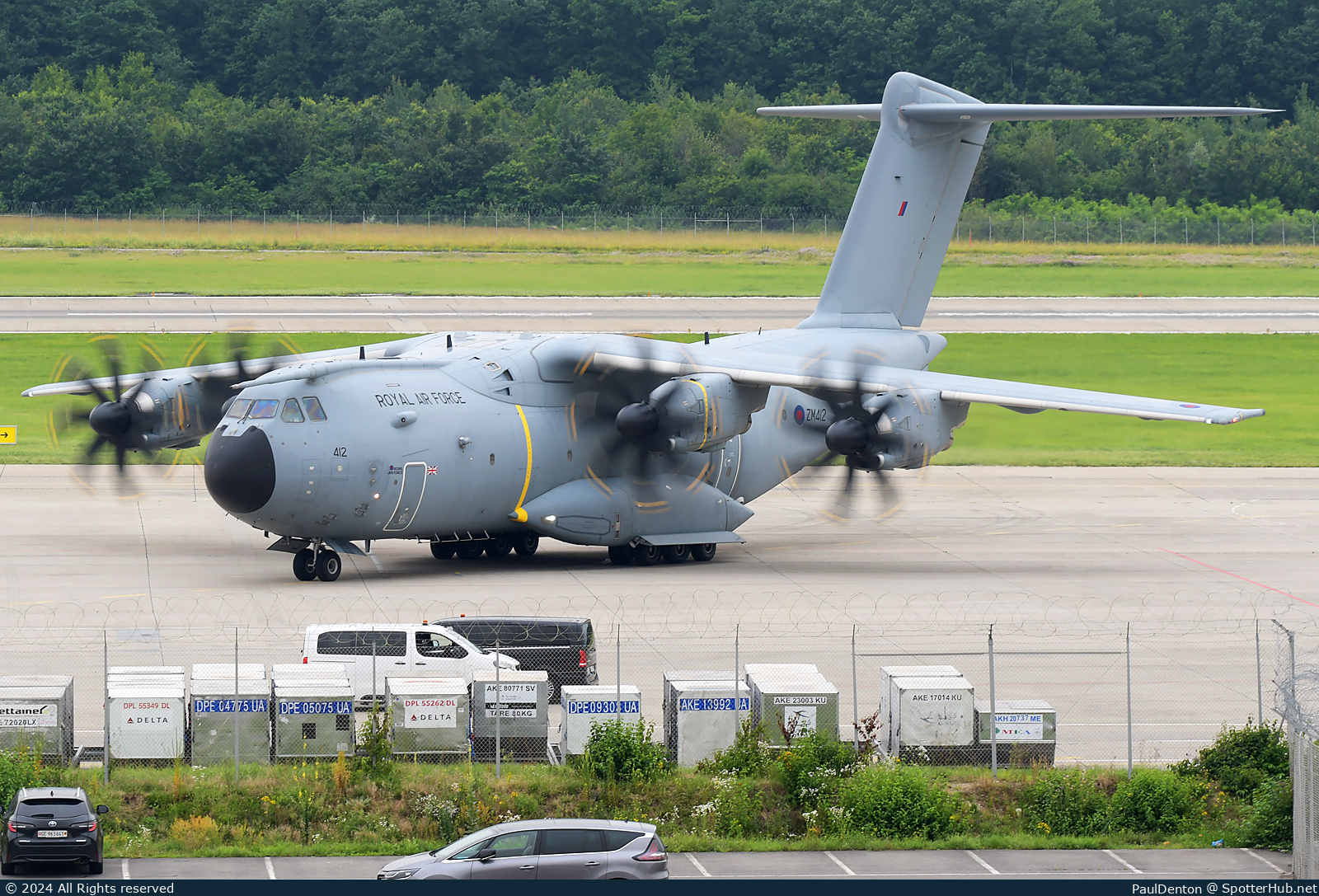 Photo of ZM412 - Airbus A400M Atlas C.1 operated by Royal Air Force