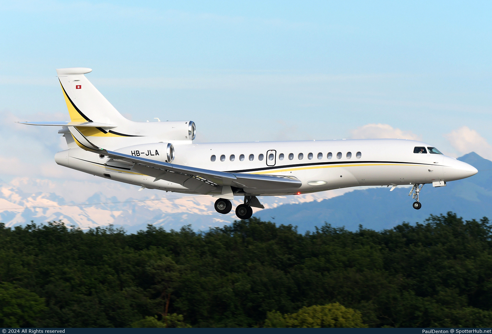 Photo of HB-JLA - Dassault Falcon 8X operated by MSC Aviation