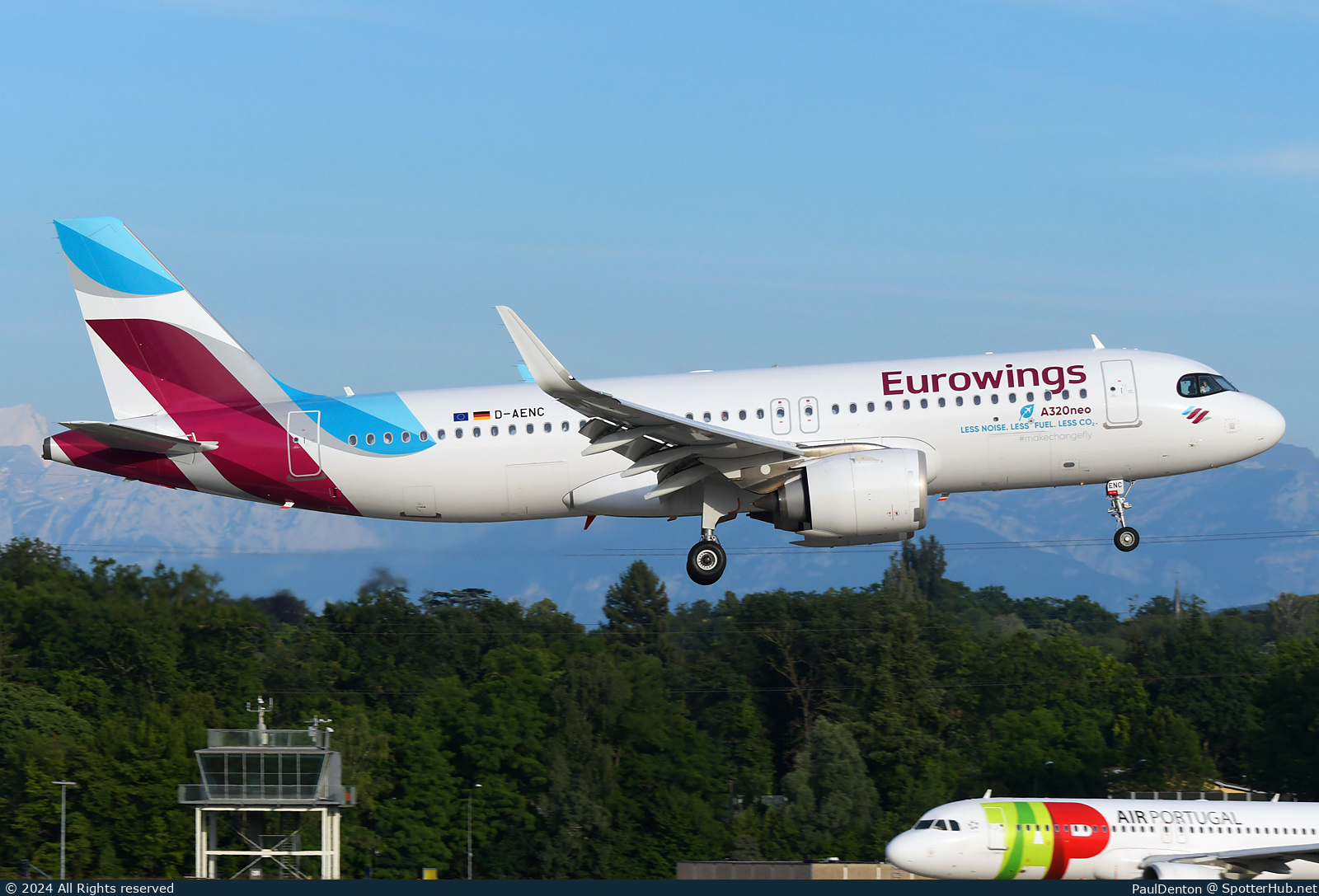 Photo of D-AENC - Airbus A320-251N operated by Eurowings