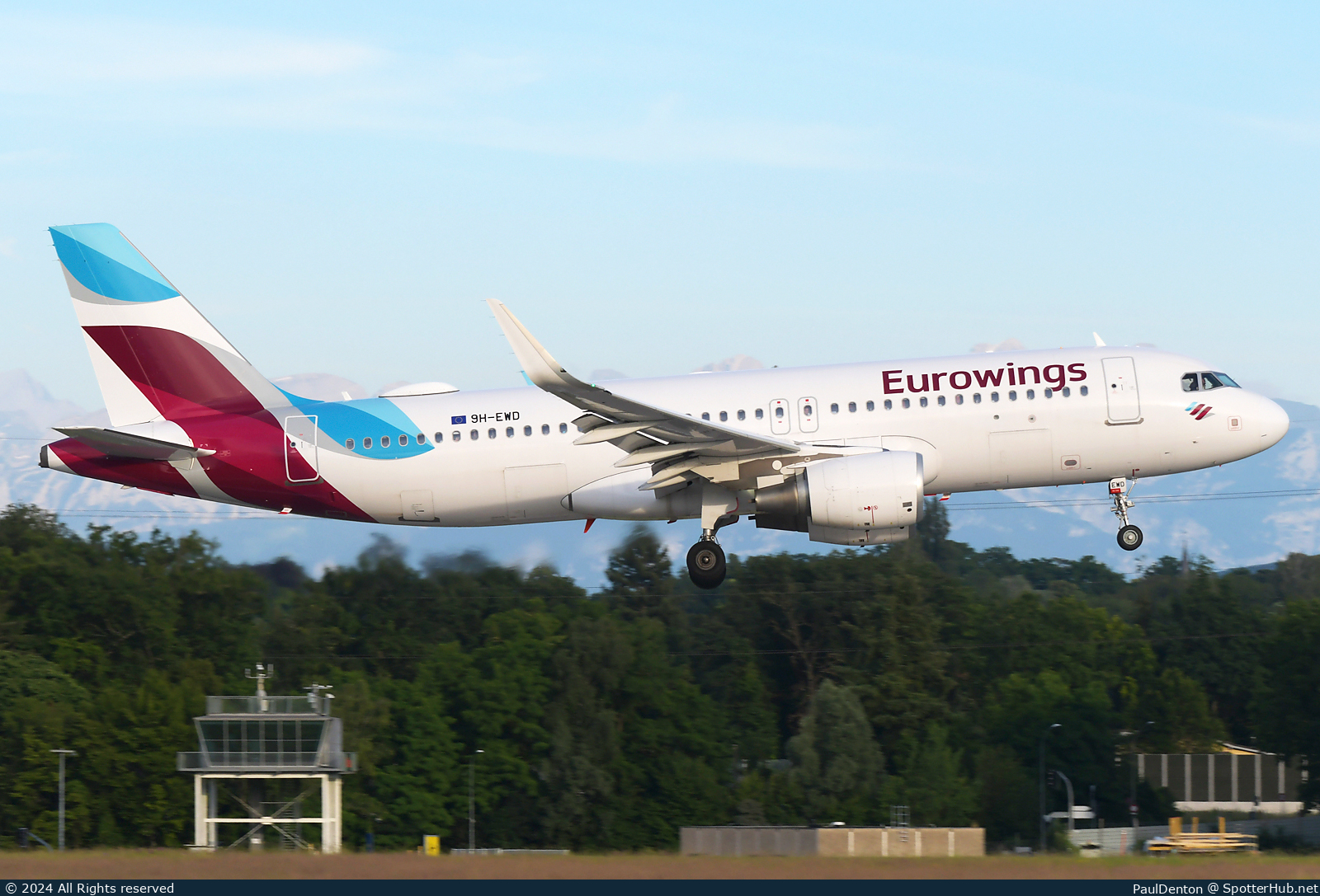 Photo of 9H-EWD - Airbus A320-214 operated by Eurowings Europe Malta