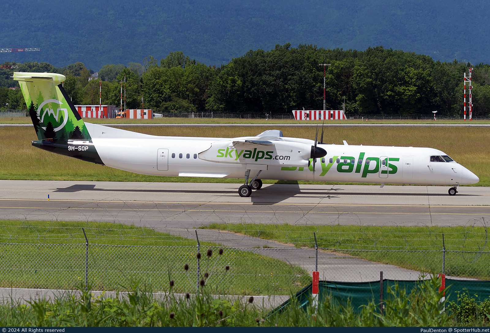 Photo of 9H-SOP - Bombardier DHC-8-402 Dash 8 Q400 operated by SkyAlps