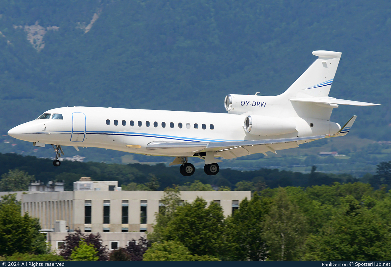 Photo of OY-DRW - Dassault Falcon 7X operated by Air Alsie