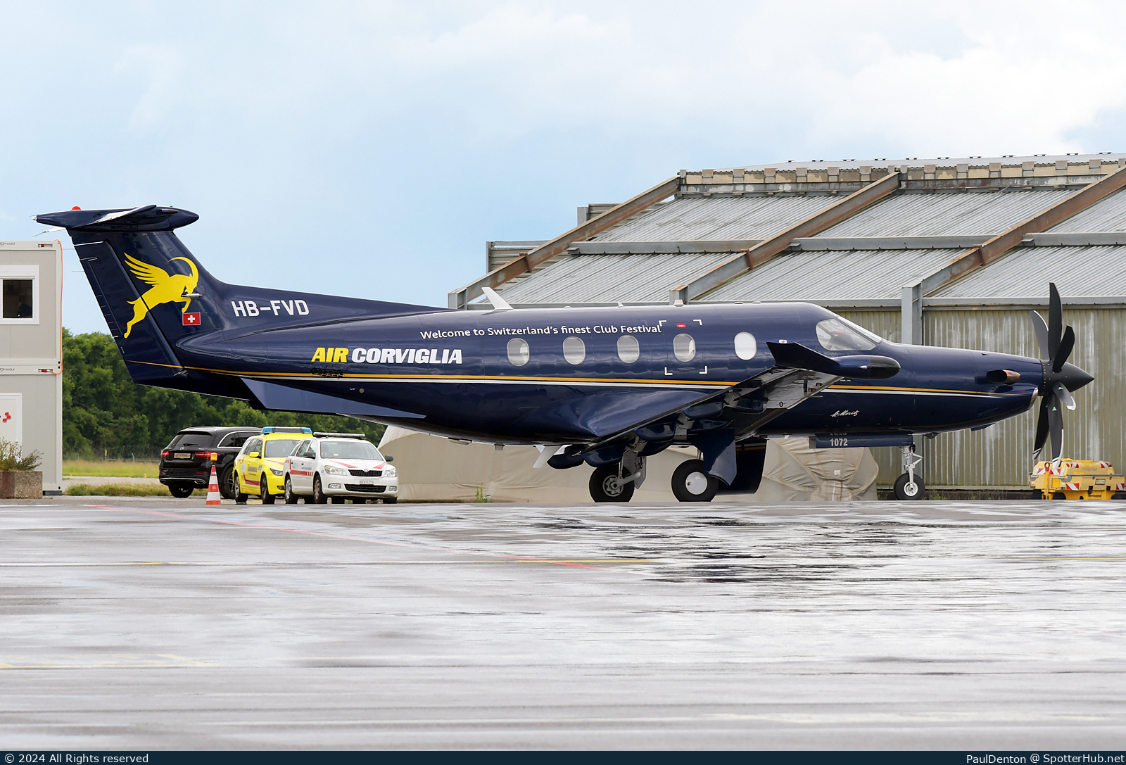 Photo of HB-FVD - Pilatus PC-12 NG operated by Air Corviglia