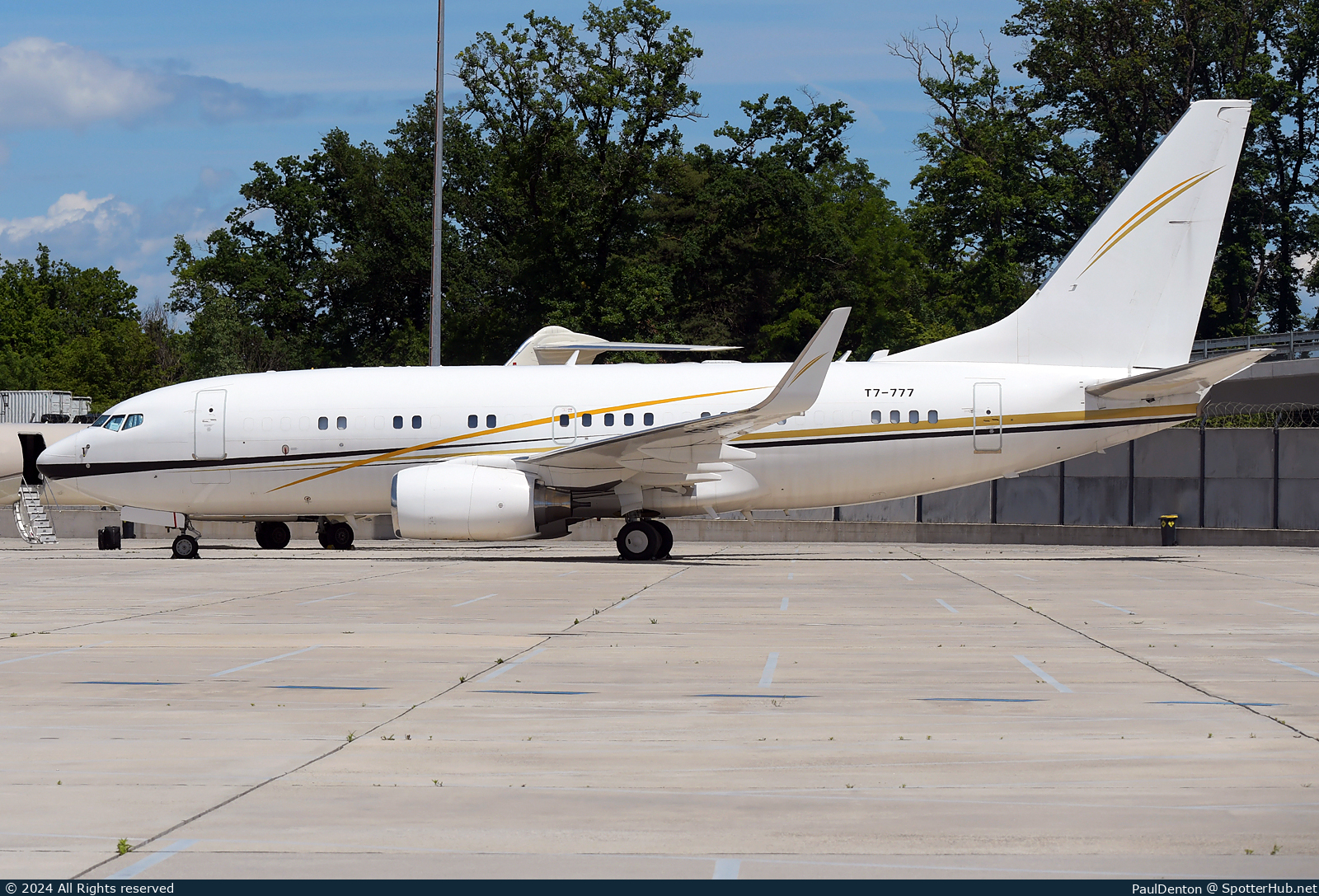 Photo of T7-777 - Boeing 737-7EG(BBJ) operated by Asian Corporate Aviation Management