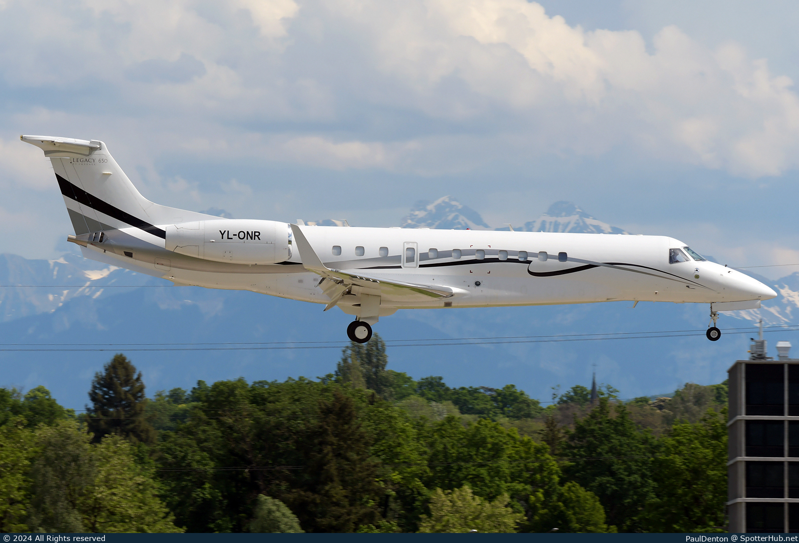 Photo of YL-ONR - Embraer Legacy 650 operated by Union Aviation
