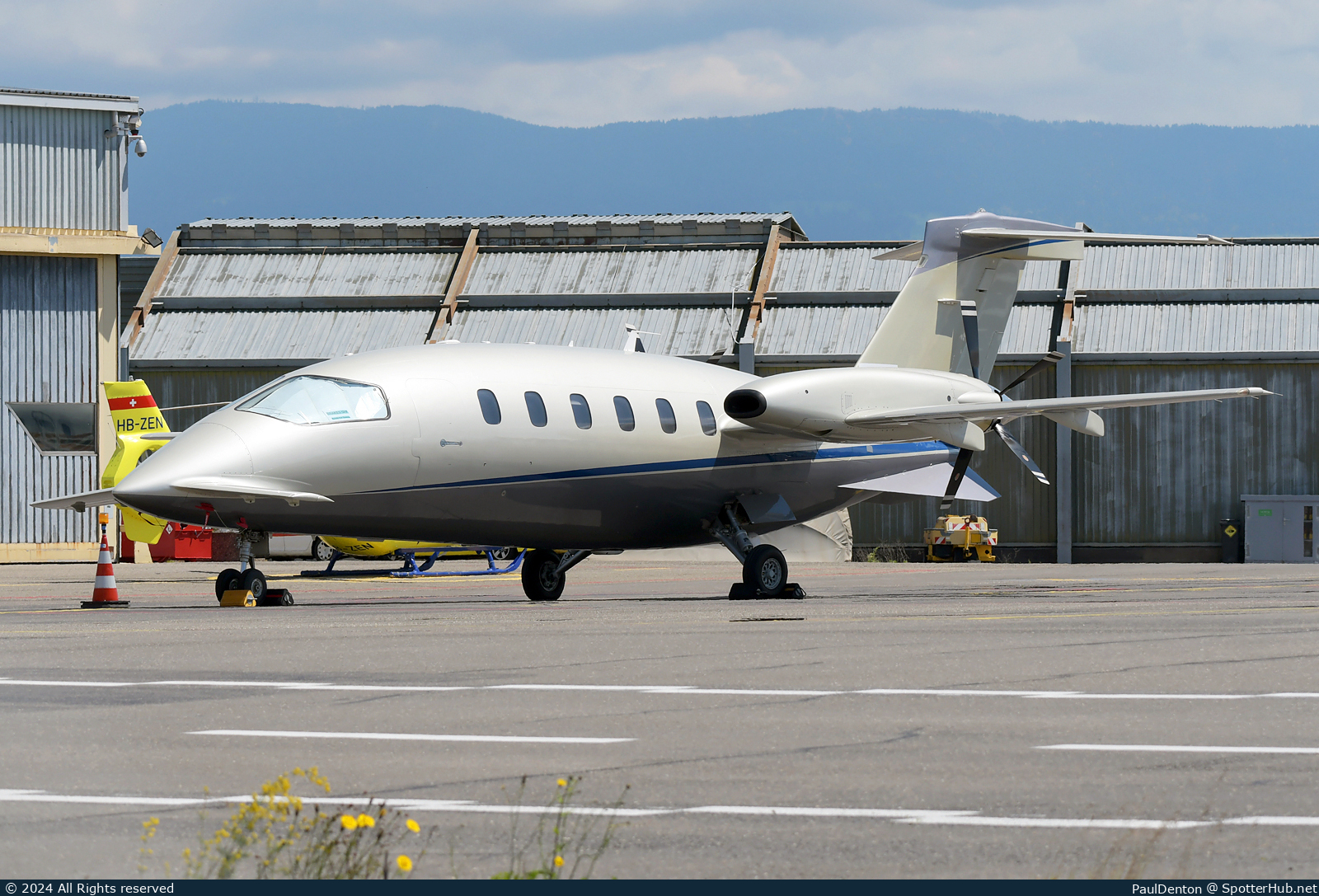 Photo of T7-GPM - Piaggio P.180 Avanti II operated by Private