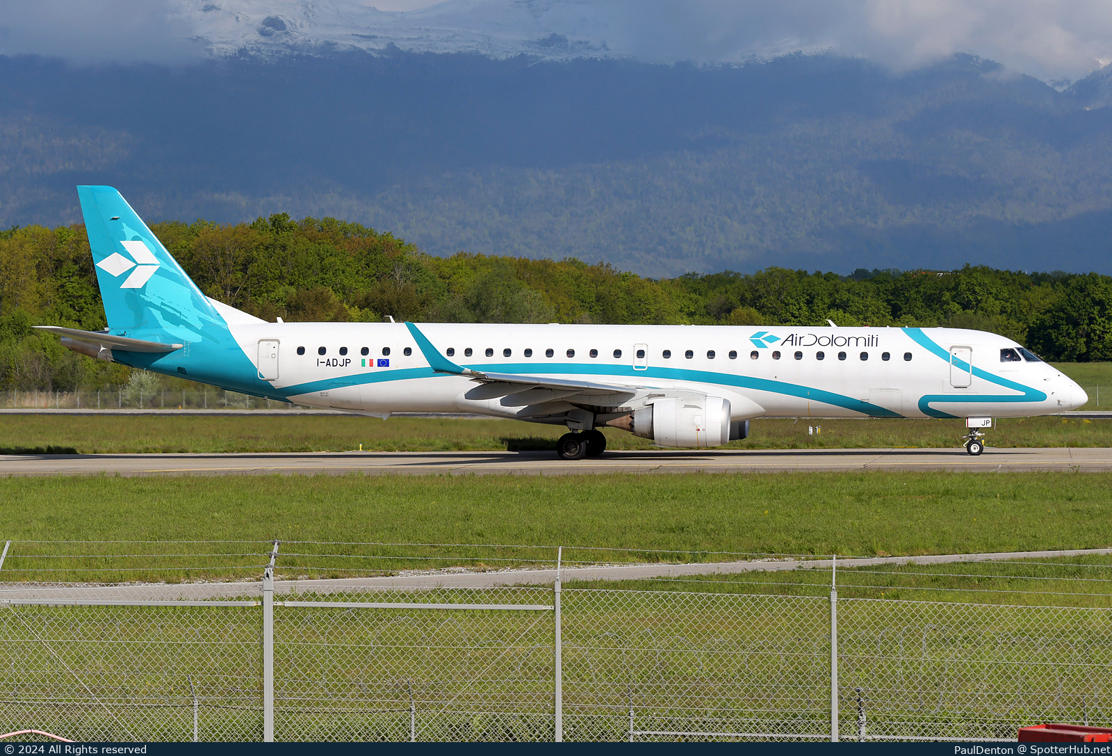 Photo of I-ADJP - Embraer ERJ-195LR operated by Air Dolomiti