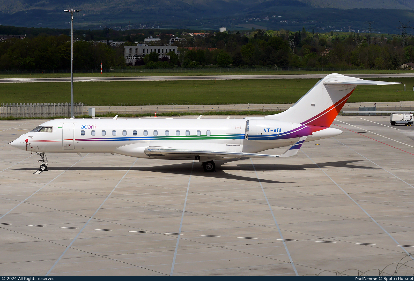 Photo of VT-AGL - Bombardier Global 6500 operated by Adani Group