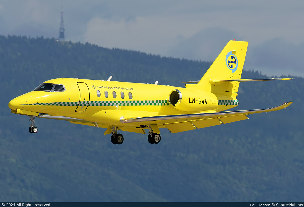 Photo of LN-SAA - Cessna 680A Citation Latitude operated by Babcock Scandinavian AirAmbulance