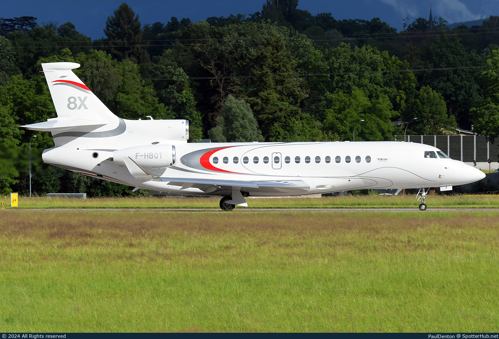 Photo of F-HBQT - Dassault Falcon 8X operated by Dassault Aviation